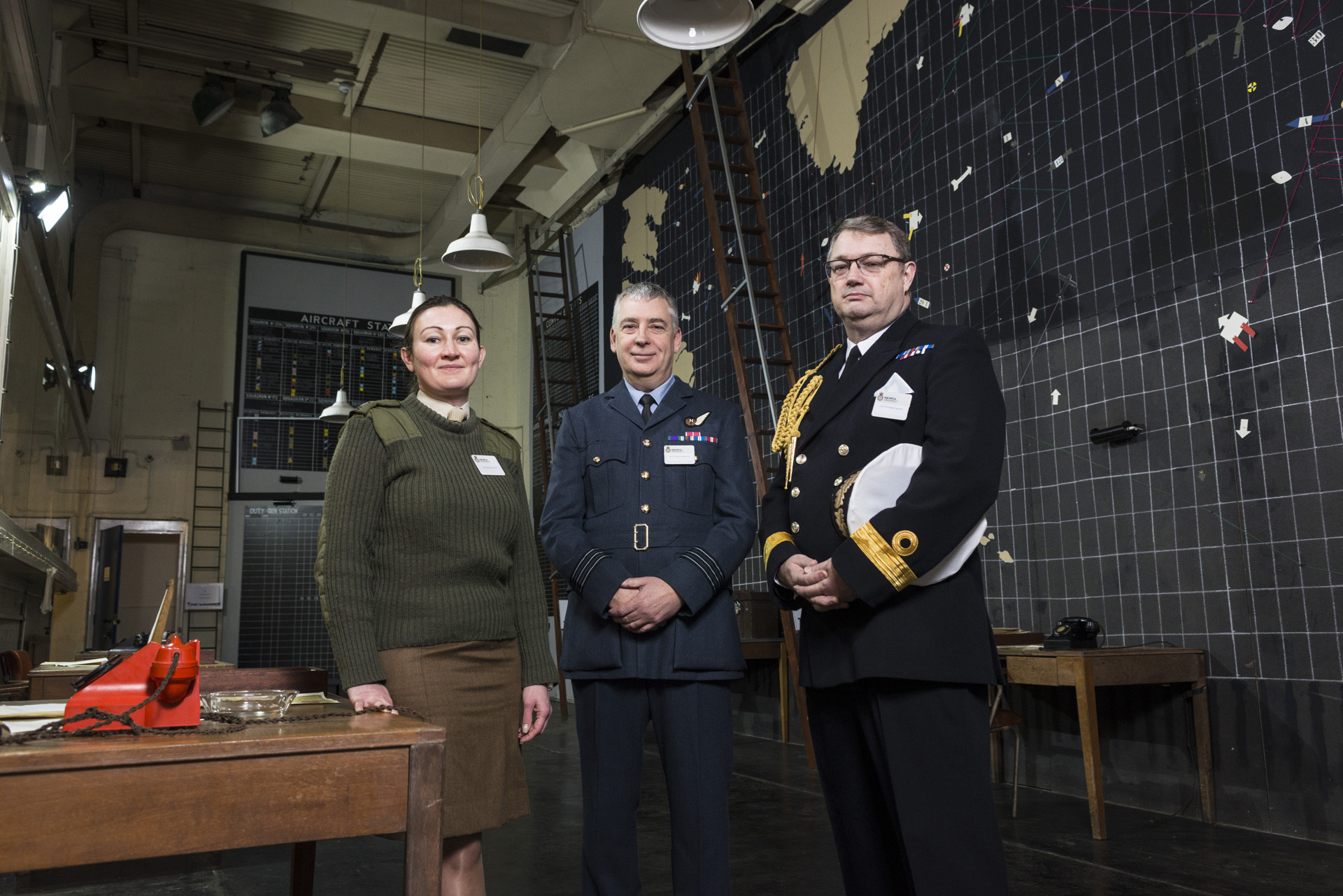 Featured image for “Royal Navy, Army and Royal Air Forces reunited at ‘secret’ Liverpool bunker for first time since 1945”