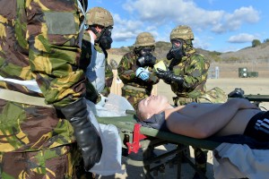 RESERVIST MEDICS TEST THEMSELVES IN USA