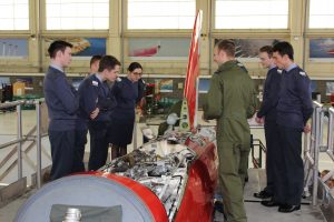 Manchester UAS visit the Red Arrows.