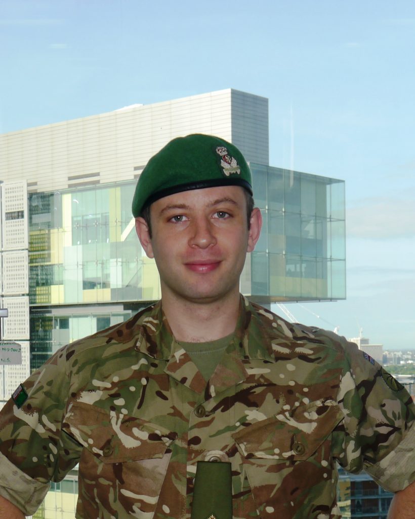 Reserves Day: Tax Specialist and part-time Soldier from Manchester ...