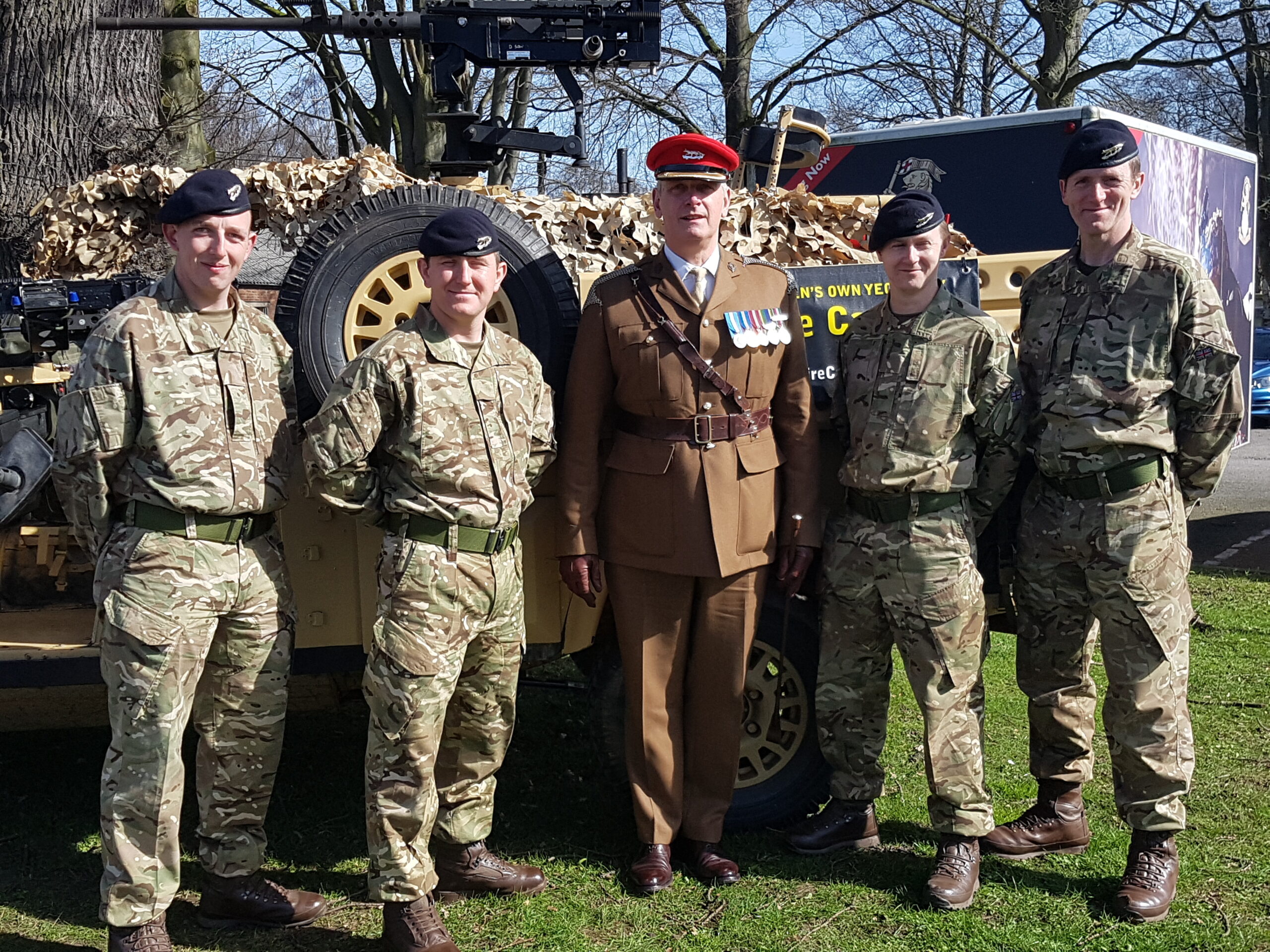 Featured image for “Pass off parade for new Yeomanry”