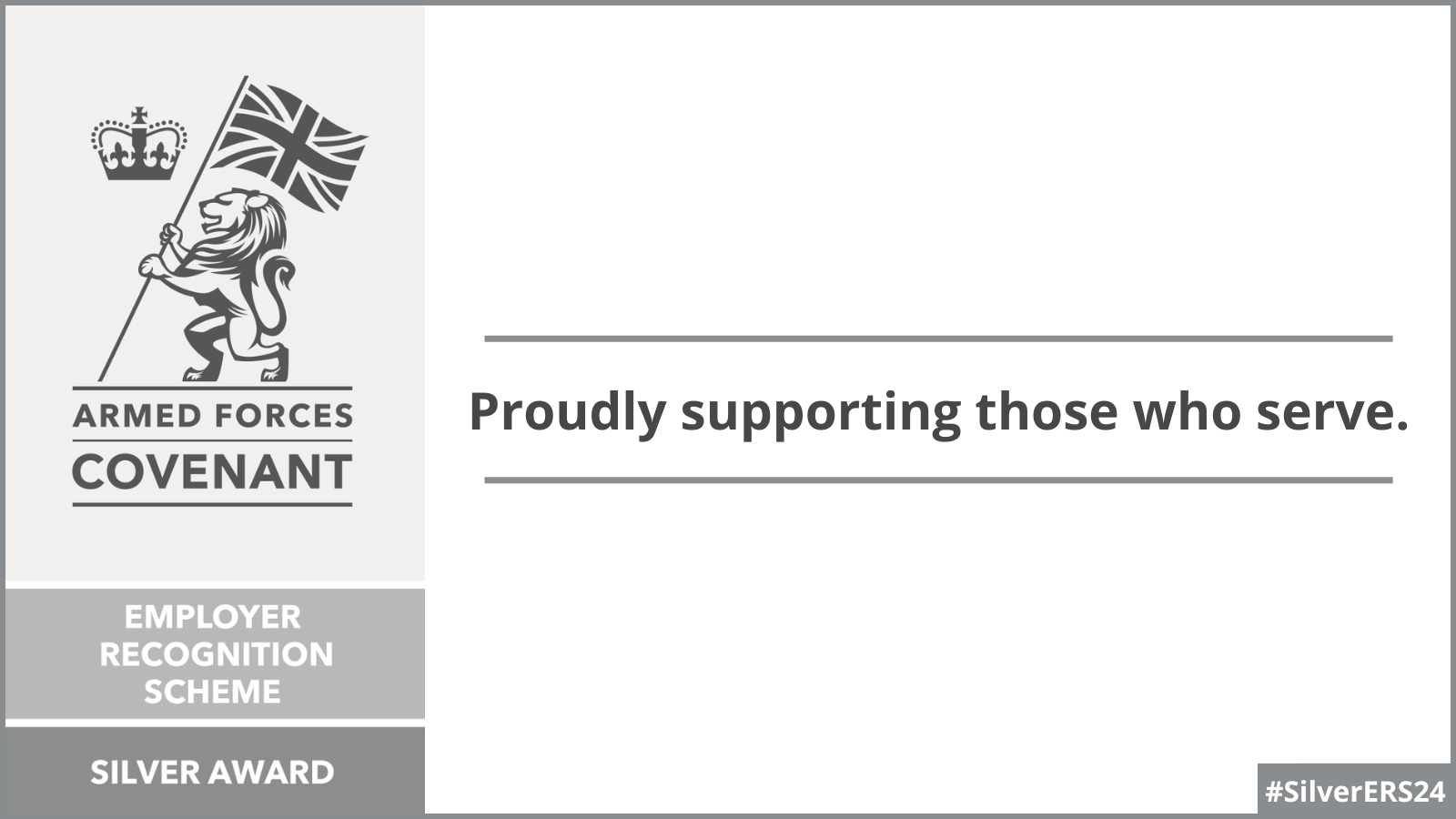 Featured image for “Ministry of Defence grants 47 North West businesses the Silver Award under the Employer Recognition Scheme”