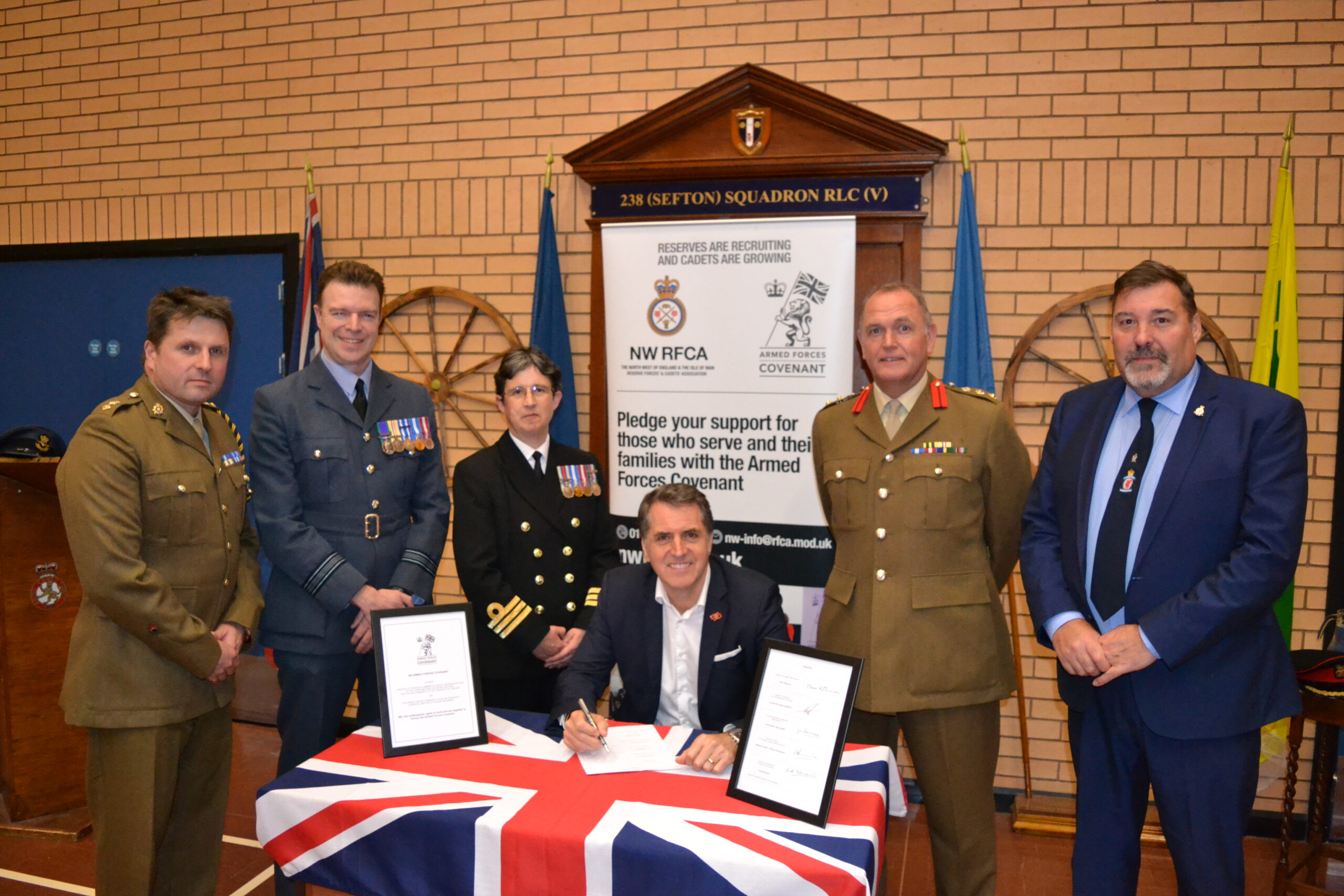 Featured image for “Liverpool Metro Mayor keeps his Armed Forces pledge”