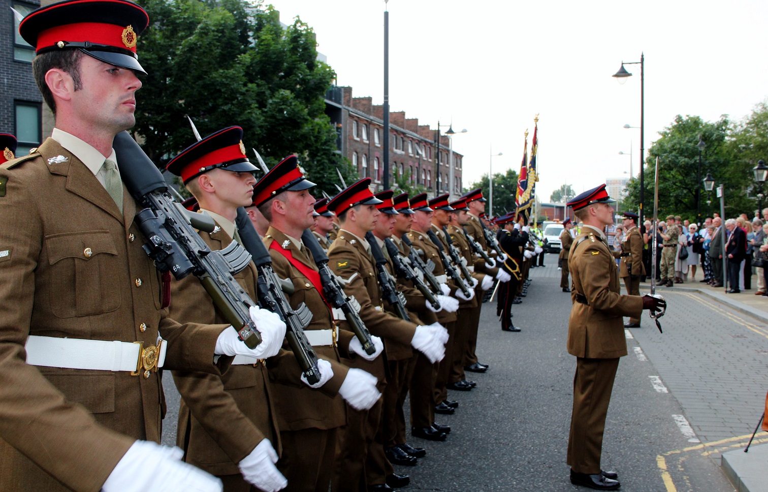 Featured image for “Freedom of the Borough for ‘Lions of England’”