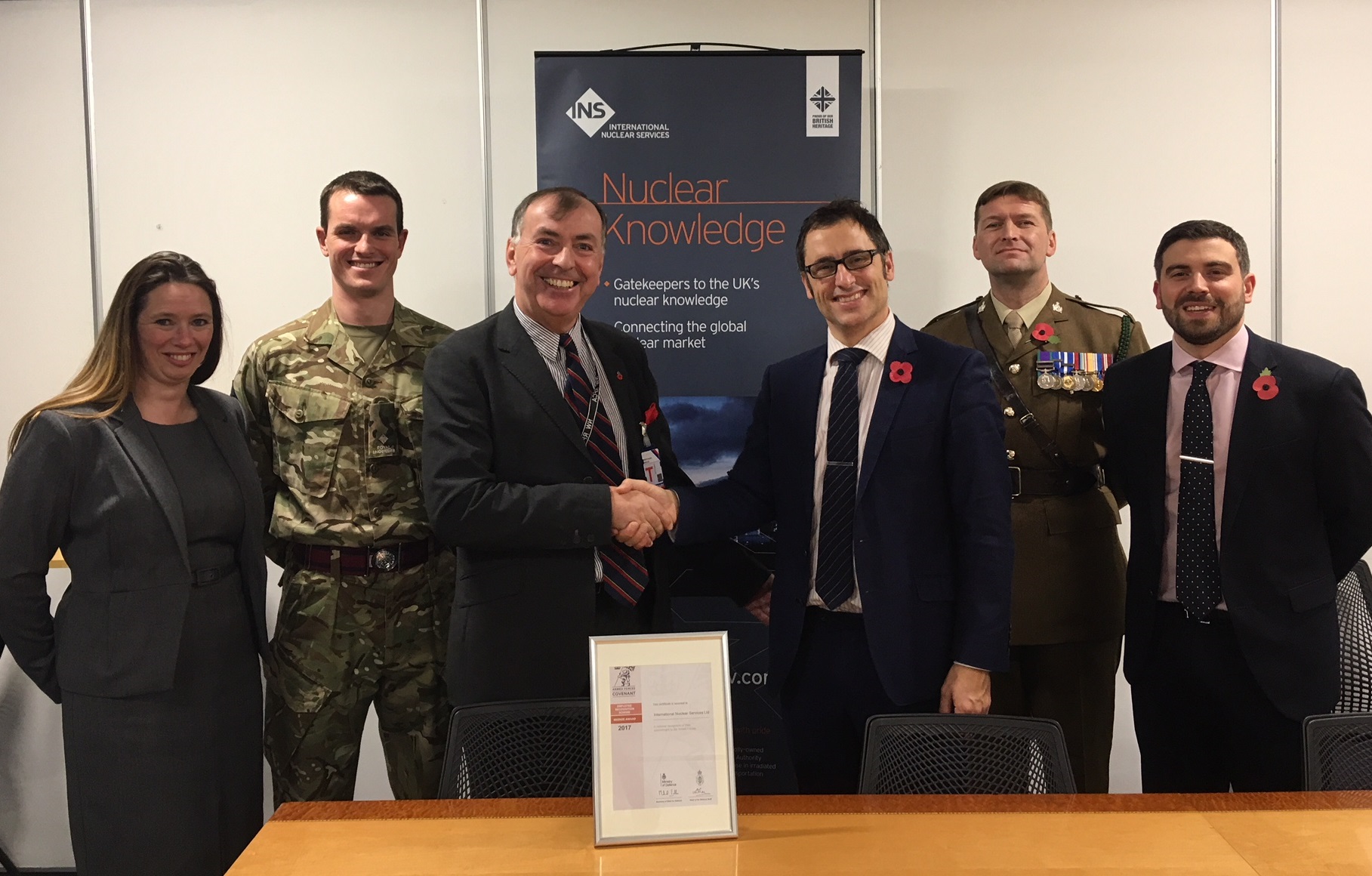 Featured image for “INS shows its support for the Armed Forces”
