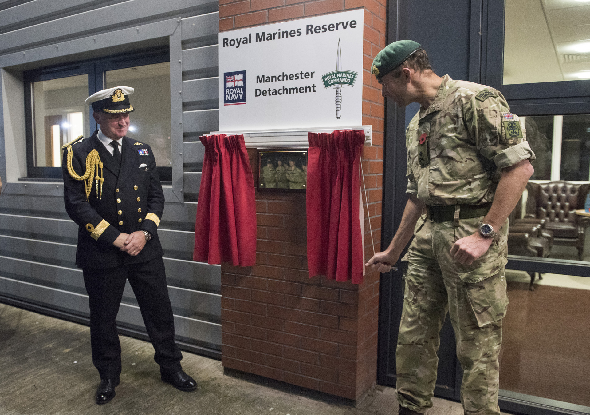 Featured image for “New Royal Marines Reserve base in Salford named after local hero”