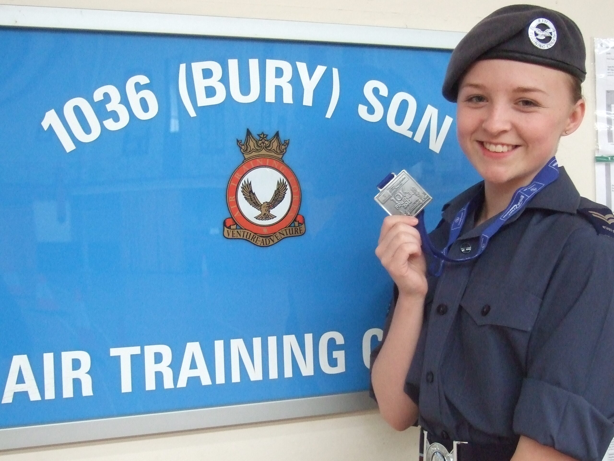 Featured image for “Air Cadet takes on Great Manchester Run for the Royal British Legion Poppy Appeal”