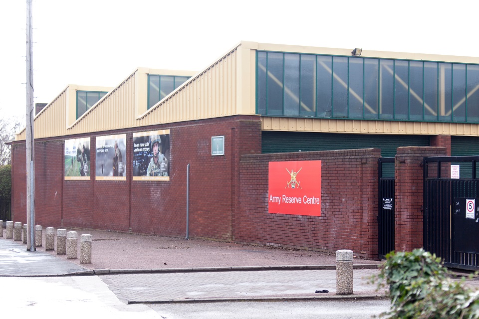 Featured image for “Local historian presents books to Widnes Army Reserve centre”